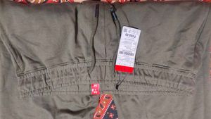 Olive Green Casual Pants