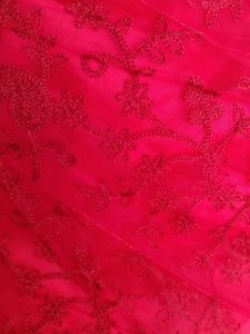 Pink Stitched Lehanga
