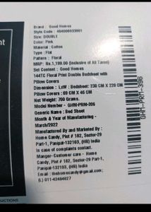 Bedsheet With Pillow Cover