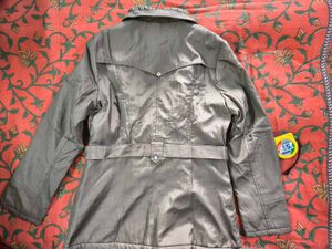 Stylish Metallic Charcoal Jacket