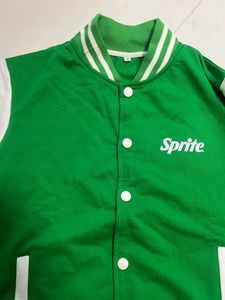 Sale!!! Sprite Jacket For Men- Green Medium Si
