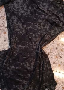 Unique Black &amp; Grey Blouse