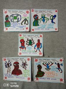 Spider-man VIP cards.