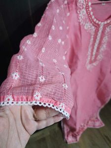 Beautiful Pink Kurta Set