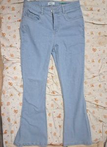 Light Wash Flare Jeans