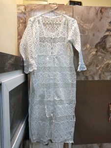 White Lace Kurta