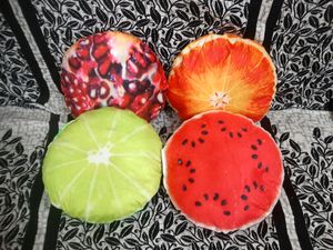Fruits Cushions 4pc.🍉🍊