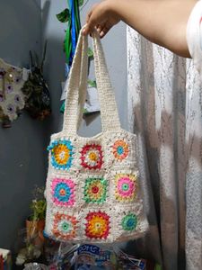Crochet Bag Granny Square 🧵🧶❤️