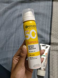 Garniers New Sunscreen Spray And Face Wash