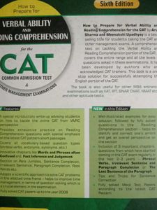 Verbal Ability CAT Book