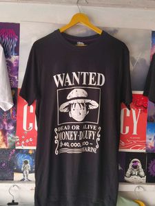 One Piece Luffy Wanted T-Shirt