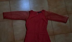 Long MAXI Red Dress
