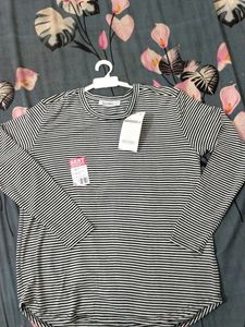 Striped Long Sleeve Sweatshirt