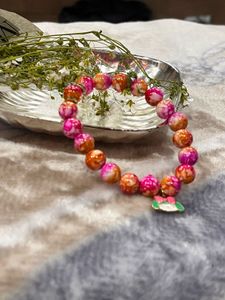 Beaded Bracelet with Charm