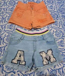 Beautiful Shorts For Girls 6 to 8 Years