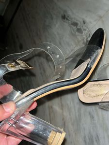 Transparent Light Weight Comfortable Heels