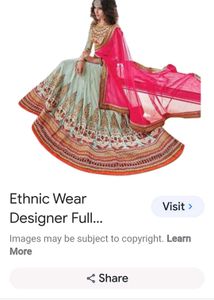 multi color lehenga