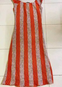 Vintage Orange Dress