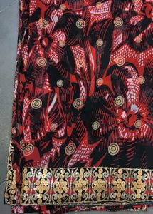 Red Black Saree ❣️