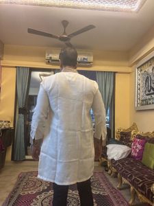 Men&#39;s Floral Print Kurta