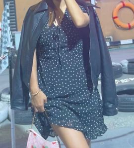 Polka Dot Mini Dress