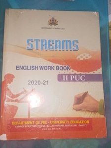 Streams English Workbook II PUC