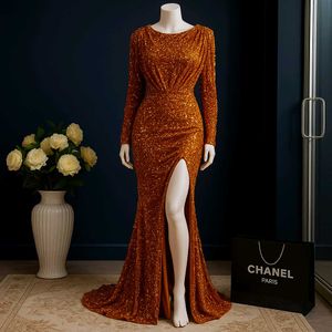Elegant Sequin Gown