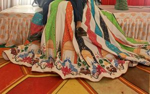 Colorful Embroidered Lehenga