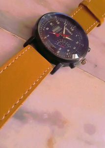 Orange Band Watch
