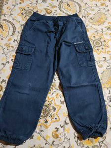 Boys' Blue Cargo Pants