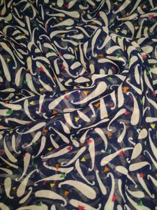 Chiffon Multicolor Saree