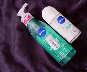 Nivea facewash and underarm roll on