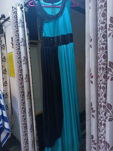 Long partywear gown