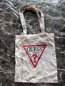 Guess Authentic Canvas Bag Combo