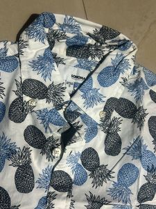 Pineapple Print Shirt-from US