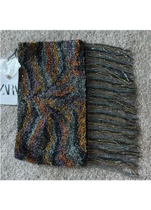 Zara Limited Edition Sequin Fringed Glam Bag