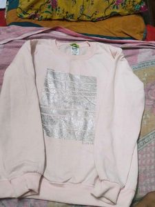 Pink Crew Neck Sweatshirt