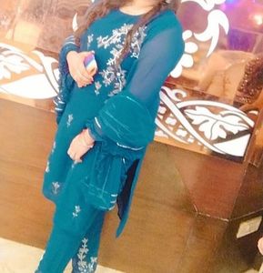 Beautiful Heavy Work Suit Blue Colour