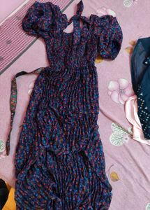 Floral Print Maxi Dress