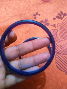 Blue Shining Bangles