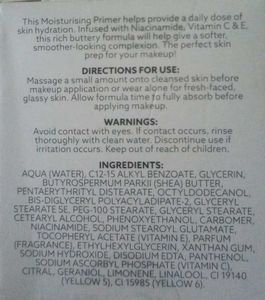 Body Stories Moisturizing Primer
