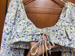 Floral Crop Top