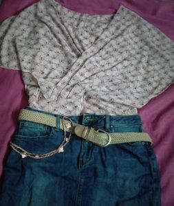 Floral Aesthetic Top
