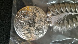 Oxidized Necklace With Earrings