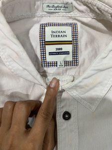 Indian Terrain White Shirt