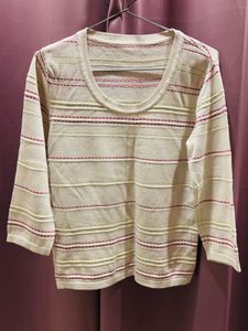 Striped Knit Top