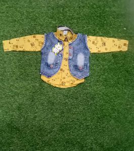 Kids Jaket&amp;shirt Fool Sleeve