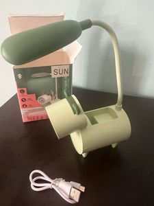 Dog Table Lamp with Pen Holder