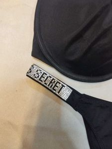Victoria&#39;s Secret Shine Strap Lingerie Set