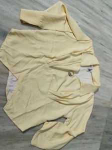 Vintage Yellow Blouse